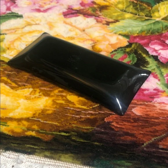 Vintage Kitsch Home Art Enamel Humorous Trinket Tray - Picture 7 of 9